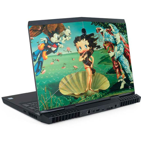 Betty Boop At Sea Dell Alienware Skin